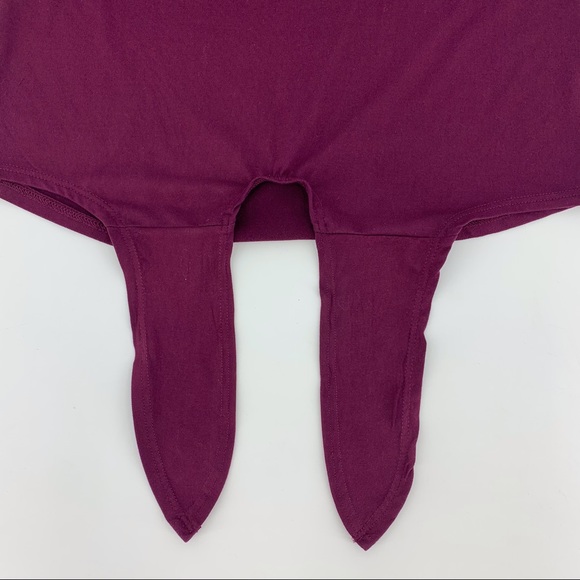 2/$25 Jenna & Jessie Girl's Tie Front Unicorn Tee, 12 - Picture 6 of 13